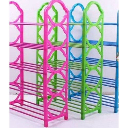 5-Tier Plastic Shoe Rack Organizer