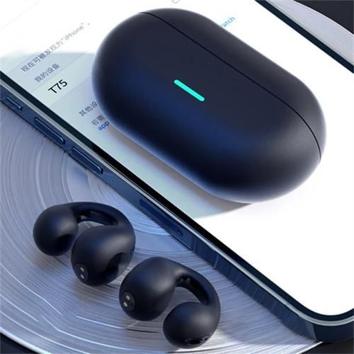 New technology bone conduction ear clip sports headphones