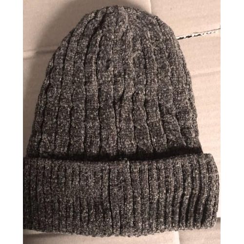Unisex Warm Winter Knitted Wool Hat Headwarmer Beanie - Brown