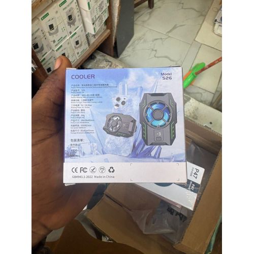 Rechargeable Mobile Phone Cooler Smart Phone Cooling Fan