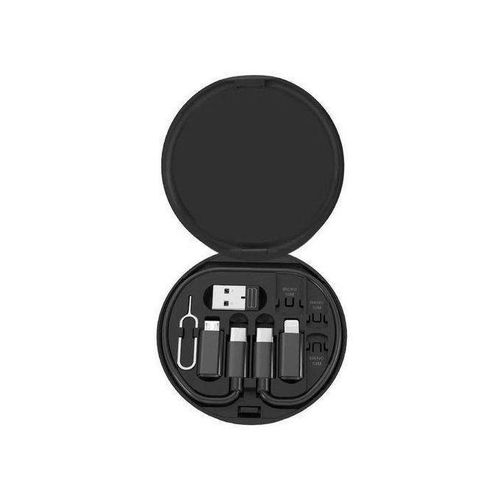 Multifunction Fast Charging Data Cable Set 60W, Type C, Lightening And Micro USB Port Inbuilt Mobile Stand