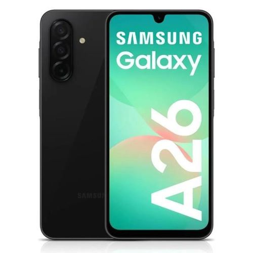 Galaxy A26 5G 8GB RAM 256GB ROM Dual SIM 6.7 Super AMOLED 120Hz 50MP OIS Camera 5000mAh Black – MEA Version