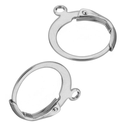 10pieces Silver Plated Earring Hooks / Lever Back Earring Clasps For DIY Jewelry Making