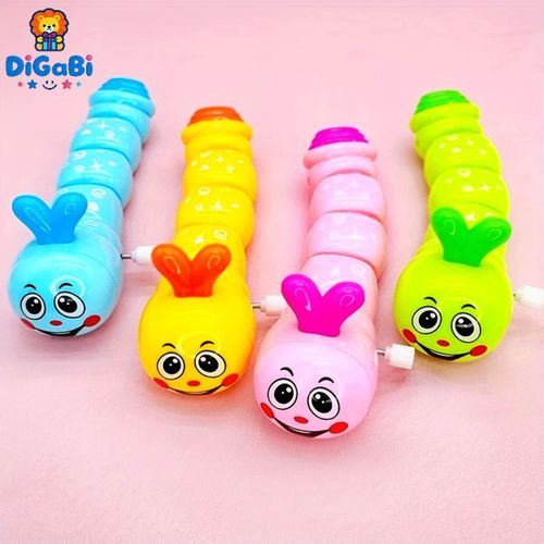 Wind-Up Crawling Toys Can Run Like Small Animals, Can Be Wound Up, And Caterpillars Can Twist Their Bodies, Plus They Come in Various Bright Colors. They Make for Fun And Beautiful Gifts.