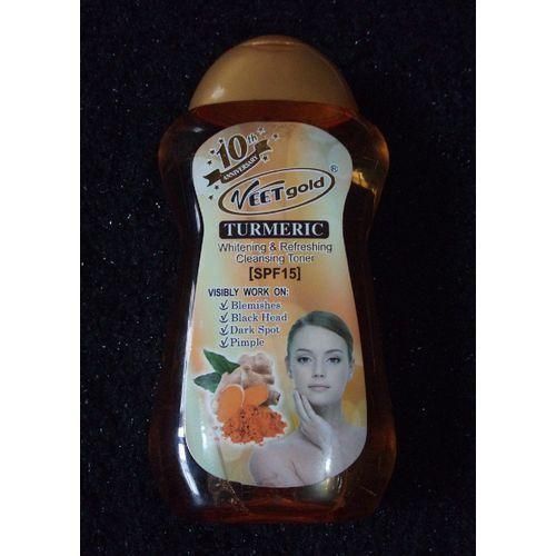 Tumeric Glowing Refreshing Cleansing Toner With Spf 15
