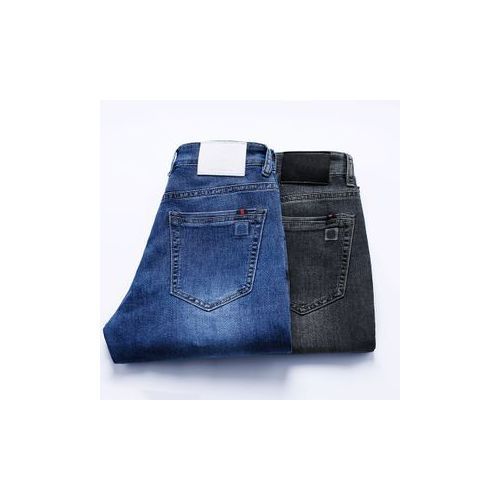 Two In One Trendy Stock Blue And Grey Jean For Men