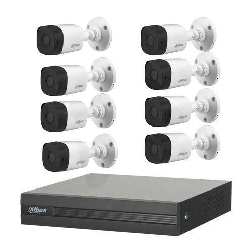 8 Channel DVR Kit + 8 Full HD Outdoor 1080P Cameras