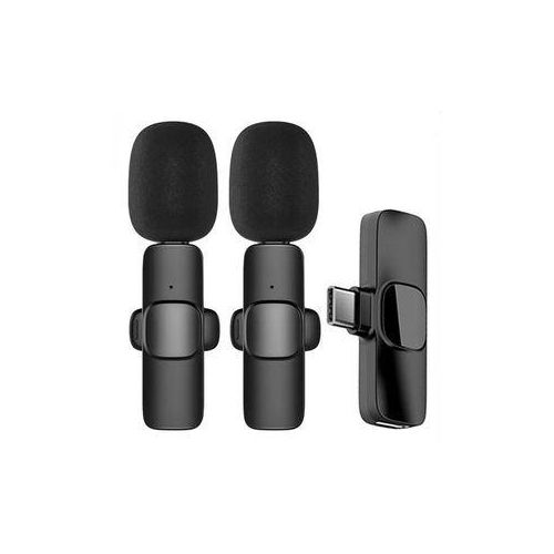 Wireless Microphone Portable Audio Video Recording Mini Mic For IPhone Android Type-C