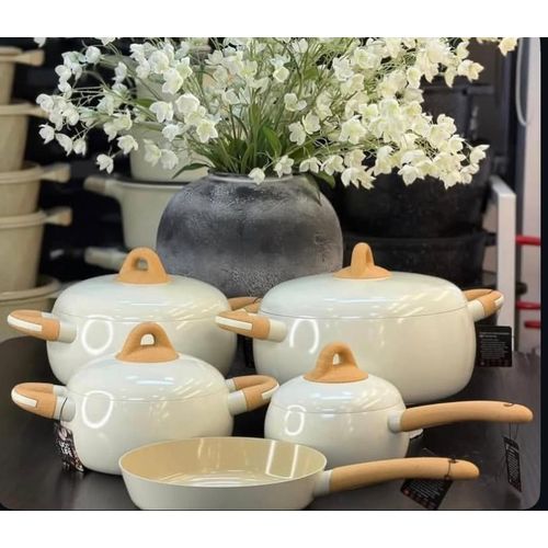 5pcs Ceramic Cookware Set