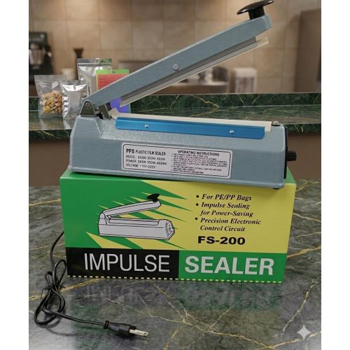 200mm iron body impulse sealing machine