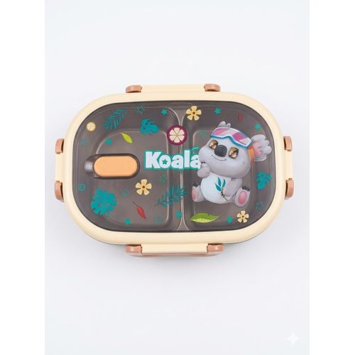 Kids Cute Cartoon Koala Bento Lunch Box - Multi-Compartment Leak-Proof Food Container for School