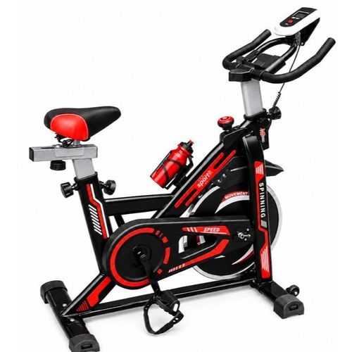 Newly Improved Indoor Spinning Bike with LCD Monitor & Bottle Holder.