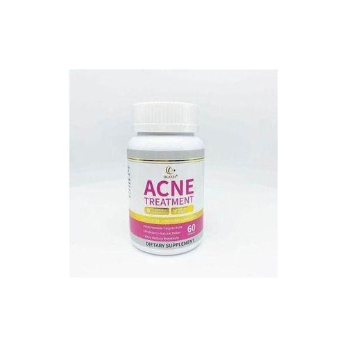Acne Treatment Capsules – 60pcs - Clears Pimples, Dark Spots, Hormonal Acne & Oil Control