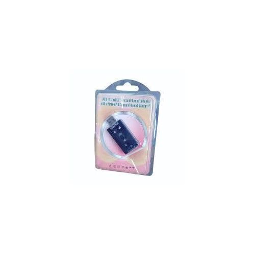 USB Virtual 7.1 Channel Sound Adapter – External USB to 3.5mm Audio Sound Card for Laptop, PC, Headset & Speakers