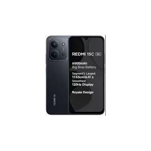 Redmi 15C 5G 69 4GB RAM128GB ROM Android 15 -BLACK