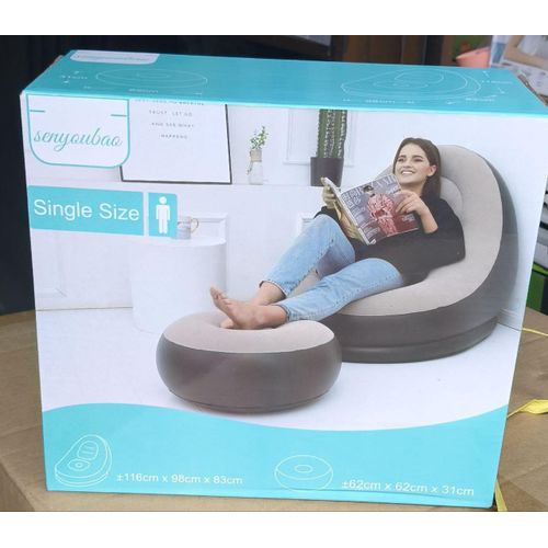 Manual pump sofa chair