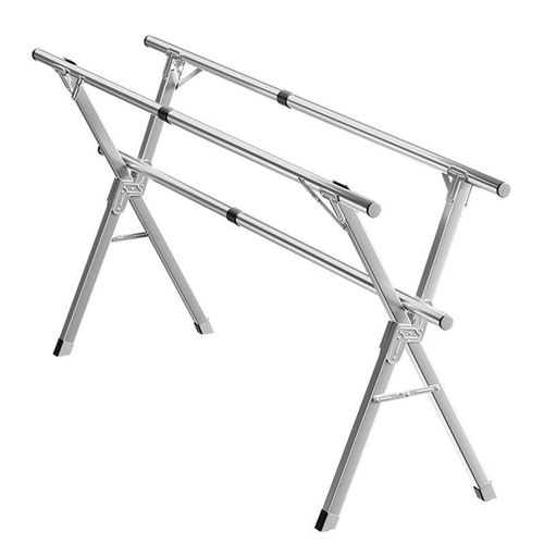 MIDIA Outdoor Foldable Telescopic And Clothes Dryer Hanger Rack-X floor clothes hanger