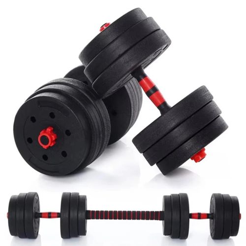 Adjustable 20KG Dumbbells Set Weights With Barbell Extension