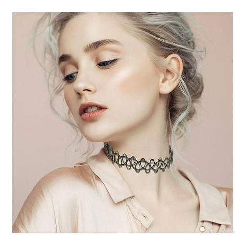 Magic Sexy Retro Tattoo Stretchy Elastic Choker Necklaces
