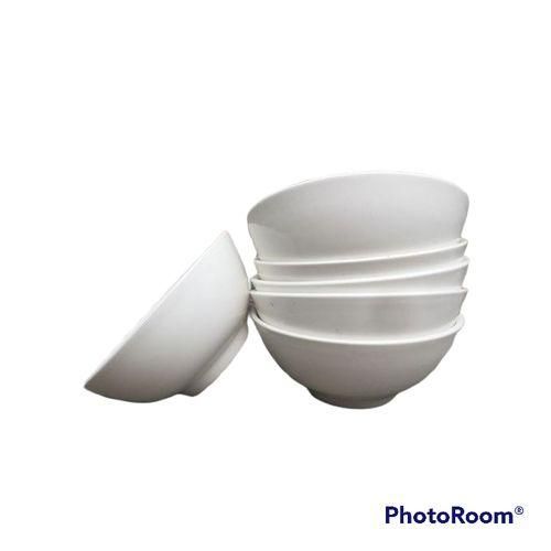 Dinning Breakable Soup Plate 6 Pieces White