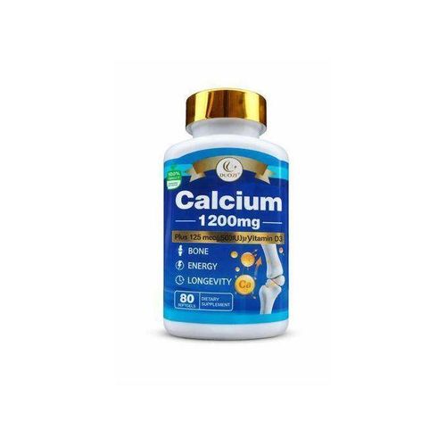 Duozi Mineral Support Formula (1200mg) + Vitamin D3 (5000 IU) – 80 Softgels