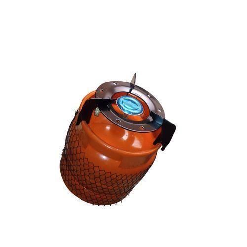 Complete 6kg gas cooking cylinder with free control valve for backup