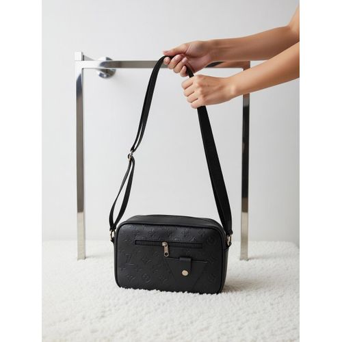 ORGANIZER Stylish Men'S Crossbody Bag, Zipper Closure & Anti-Theft Compartment, Adjustable Shoulder Strap