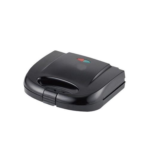 Sandwich machine, 700W, insulated handle, locking system, non-stick coating, black