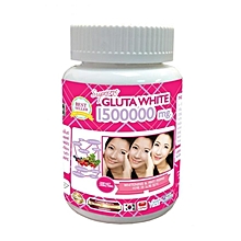 30 Soft Gel Gluta White Glutathione Skin Whitening And Anti- Ageing Pills-1500000mg