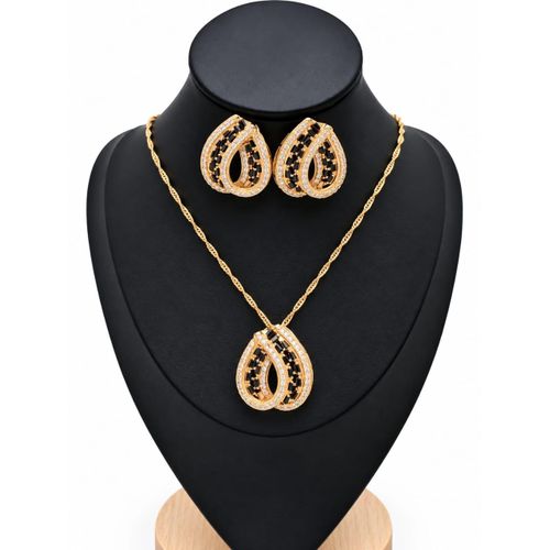 Celestial Nebula Zirconia Starburst Starlight Jewelry Suite
