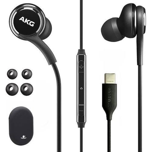 Type C Earpiece - Earbuds for S26/S25/S24/S23/S22/S21, iPhone 15, IPhone 16, iPhone 17 & iPhone 18 All Type C Enable Device, Capacitive Microphone, Volume Control Headphone.