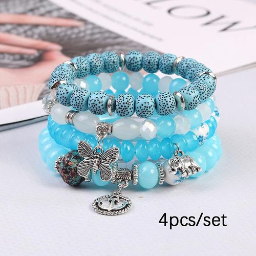 Multilayer Kymyad Bohemian Beaded Bracelets Set