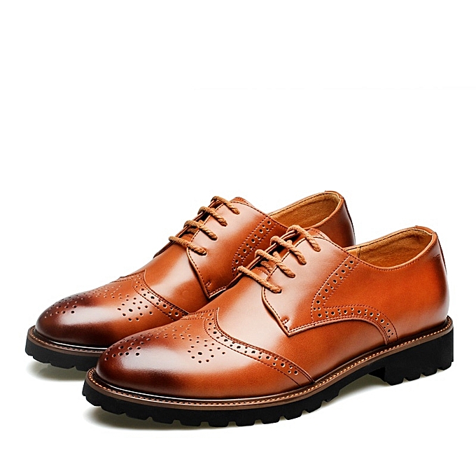 Chengfa Fashion Wedding Shoes Men Pointed Toe Oxfords Man Dress Leather ...
