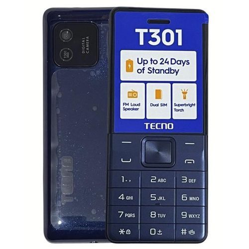 T301 Dual Sim With Camera & TorchLight Fm Loud Speaker