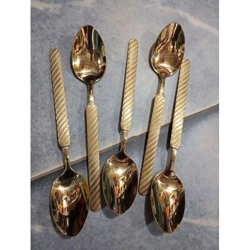 6 Gold Spoon