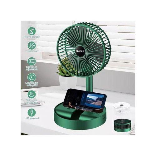 Foldable USB Rechargable Portable Hand Fan With Battery