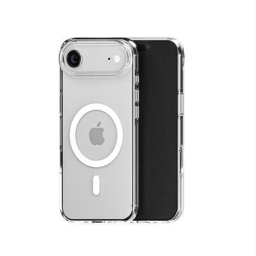 iPhone 17 Air Transparent Magnetic Shockproof Phone Case with MagSafe Ring