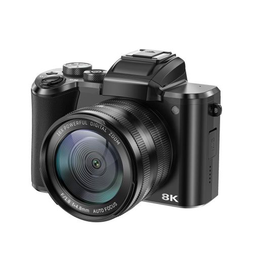 8K Digital Camera with 32G TF Card, 88MP Cameras for Photography with WiFi & Touch Screen, 16X Zoom Vlogging Camera