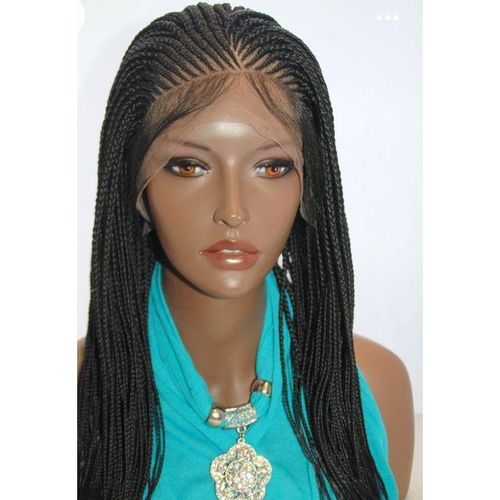 All Back Braided Ghana Weaving