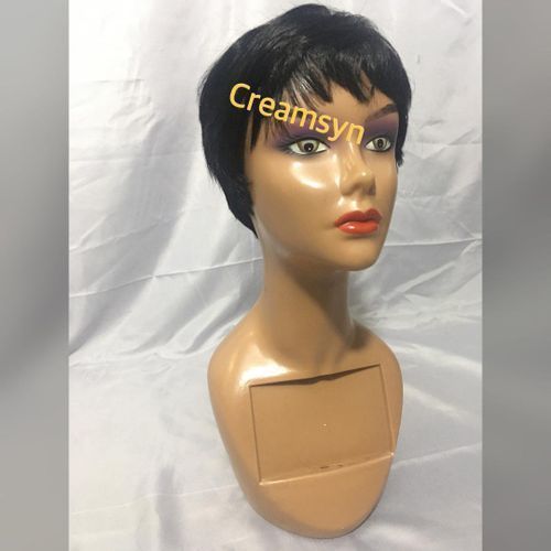 Hair Wig Soft & Short Hair Wig Black