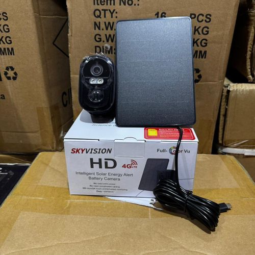 UBox indoor 4g Solar powered camera