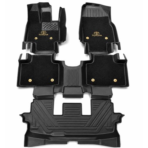 Top Quality Double layered TPE floormat For 2020 - 2025 Toyota Highlander models