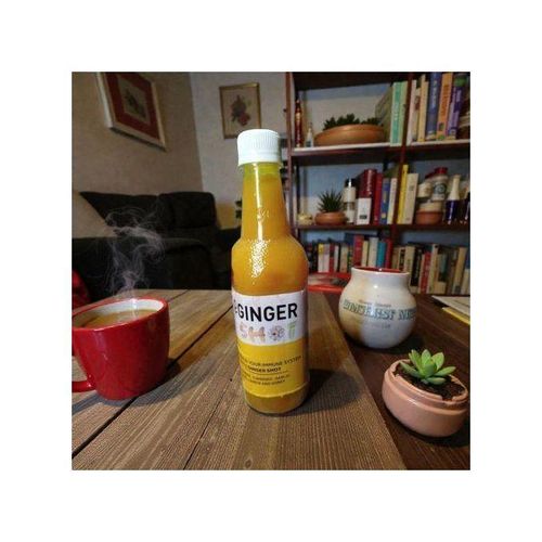 Ginger Shot For Immune Boost
