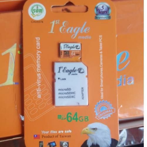 1st Eagle 64GB Memory Card For Phones And Tablets
