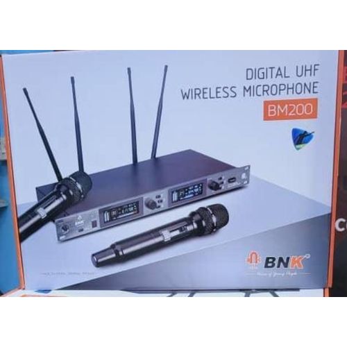 Digital uhf wireless microphone bm200