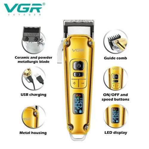 Professional Hair Clipper With Extremely Fine Cutting