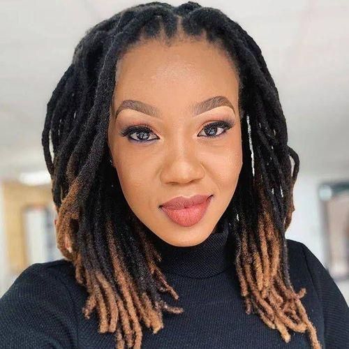Fashion,21 Black And Gold Dreadlock 60 Pieces