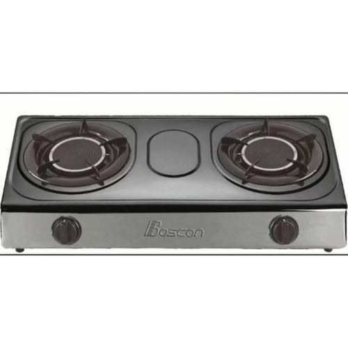 Stainless Steel 2 Gas Burner Table Top Gas Cooker