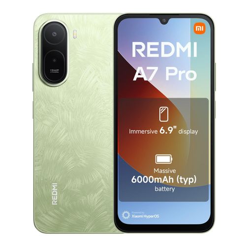 REDMI A7 PRO - 6.9'' 4GB RAM/64GB ROM - Palm Green