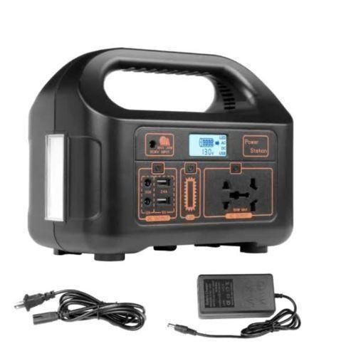 Power Solutions 150W Portable Power Station Solar Generator +50W Solar Panel